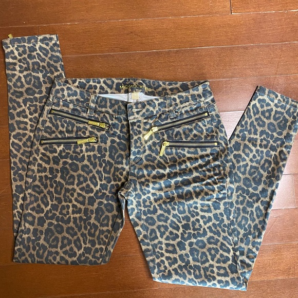 Michael kors cheetah print Pants - Picture 1 of 1